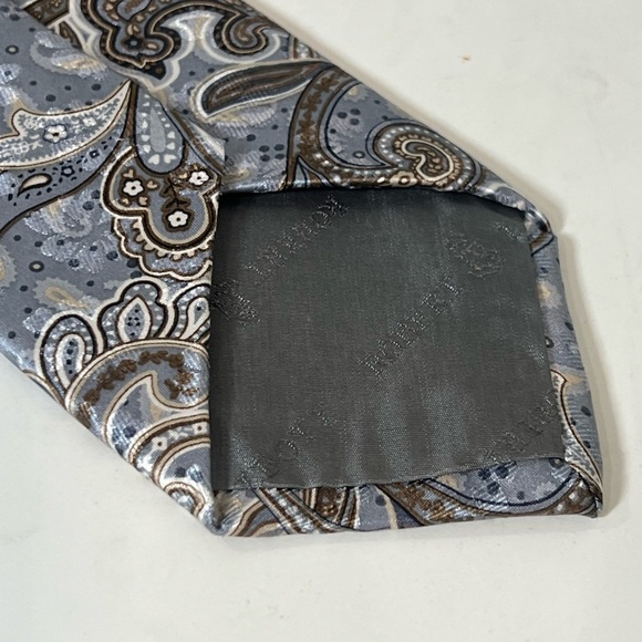 Robert Talbott Made in USA 100% Finest Silk Elegant Paisley Tie - Picture 7 of 10